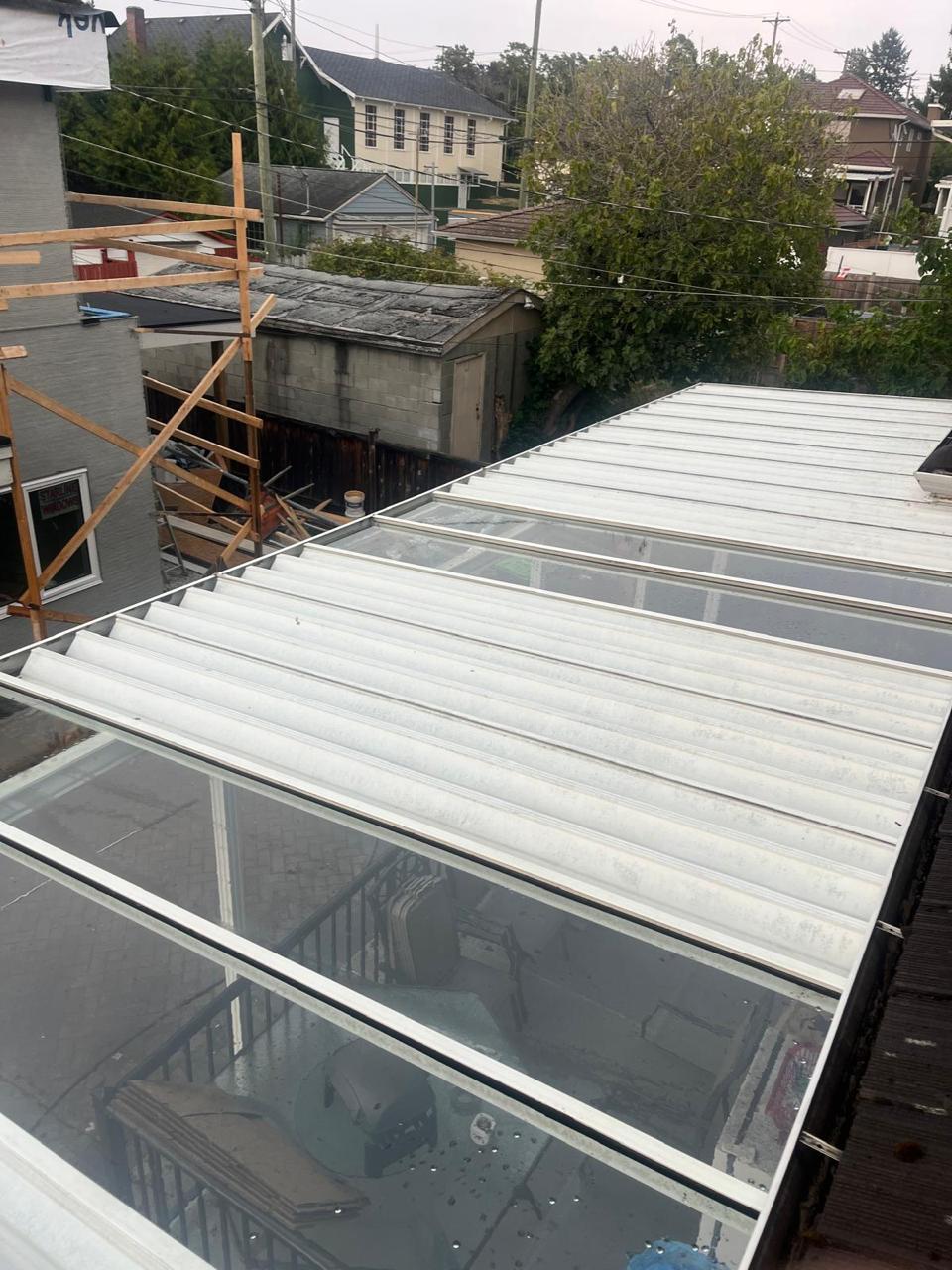 Roof after cleaning by AlphaClean